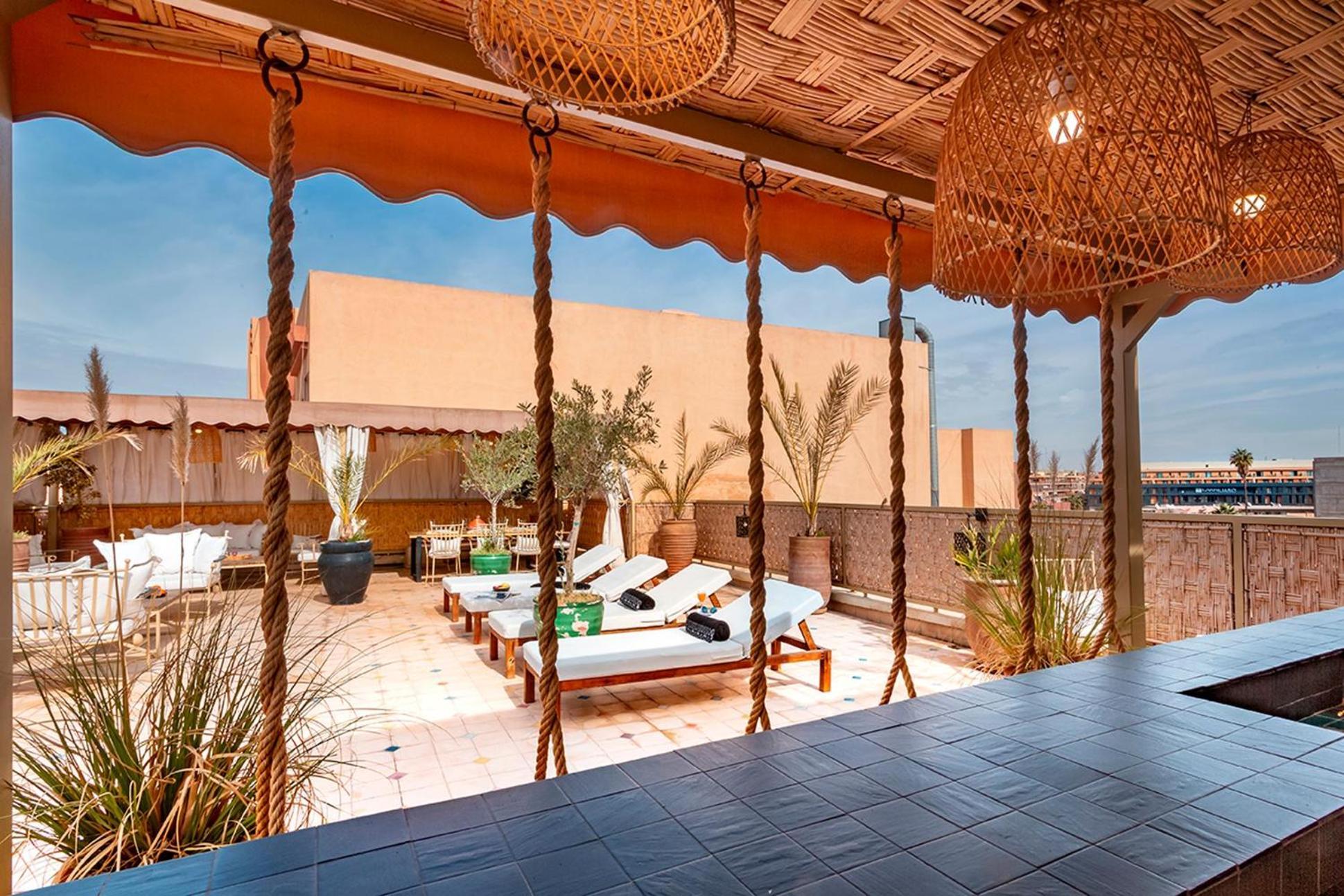 Les Tanneurs Penthouse Marrakech Leilighet Marrakesh Eksteriør bilde