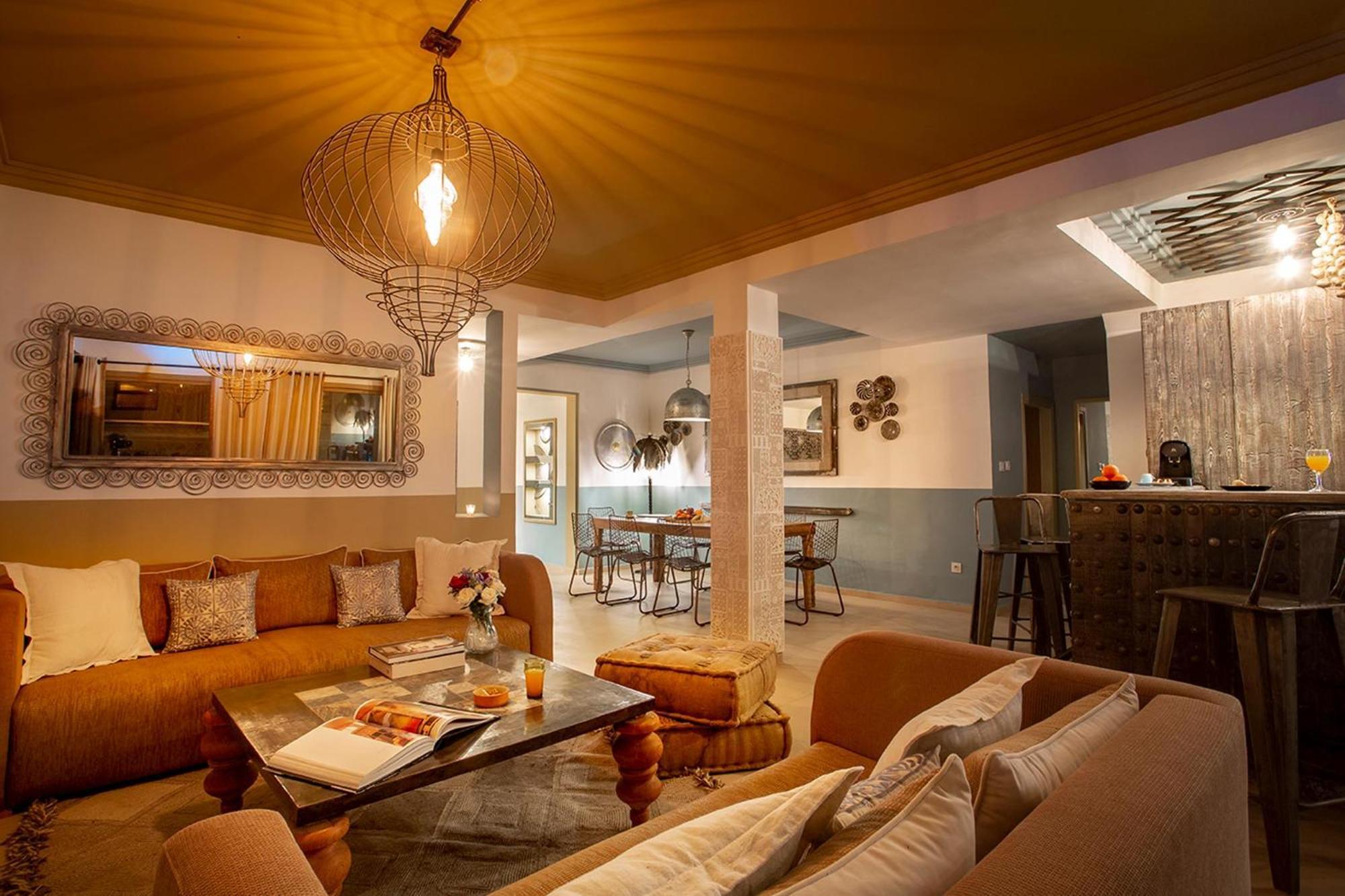 Les Tanneurs Penthouse Marrakech Leilighet Marrakesh Eksteriør bilde