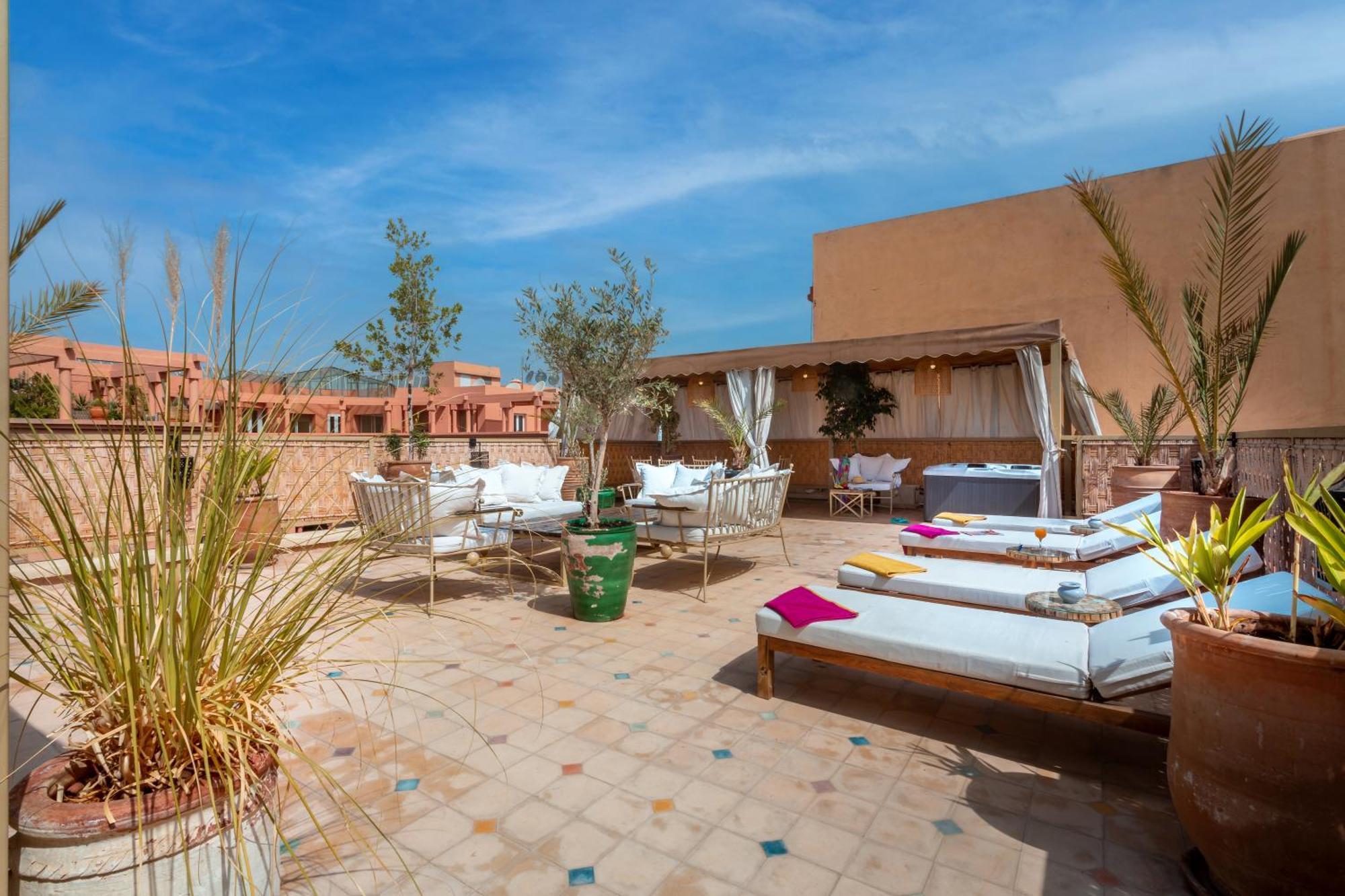 Les Tanneurs Penthouse Marrakech Leilighet Marrakesh Eksteriør bilde