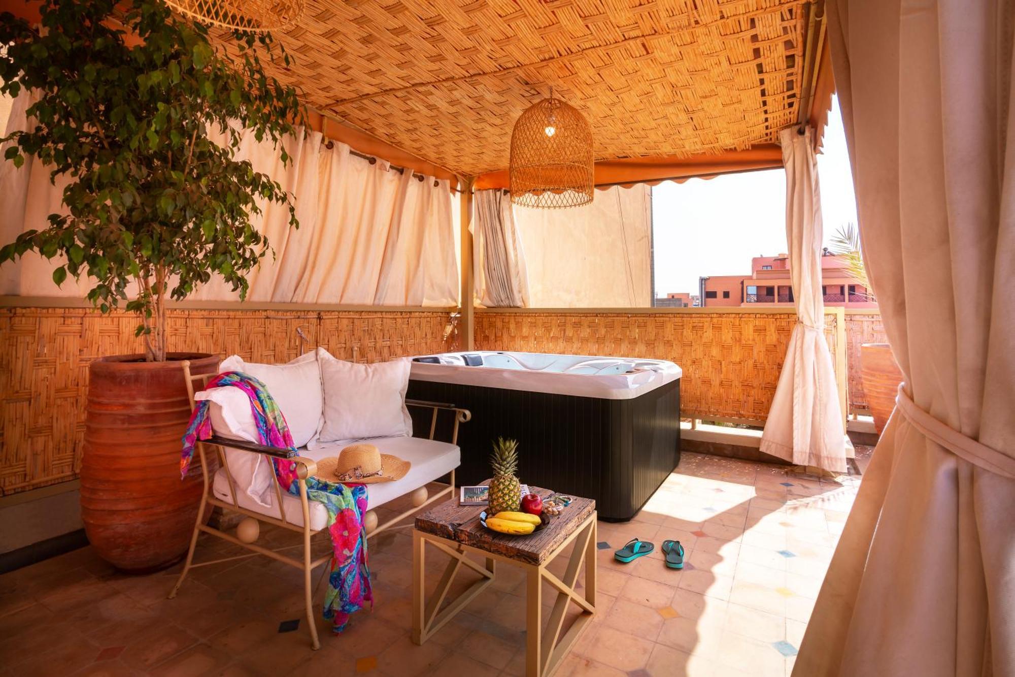 Les Tanneurs Penthouse Marrakech Leilighet Marrakesh Eksteriør bilde