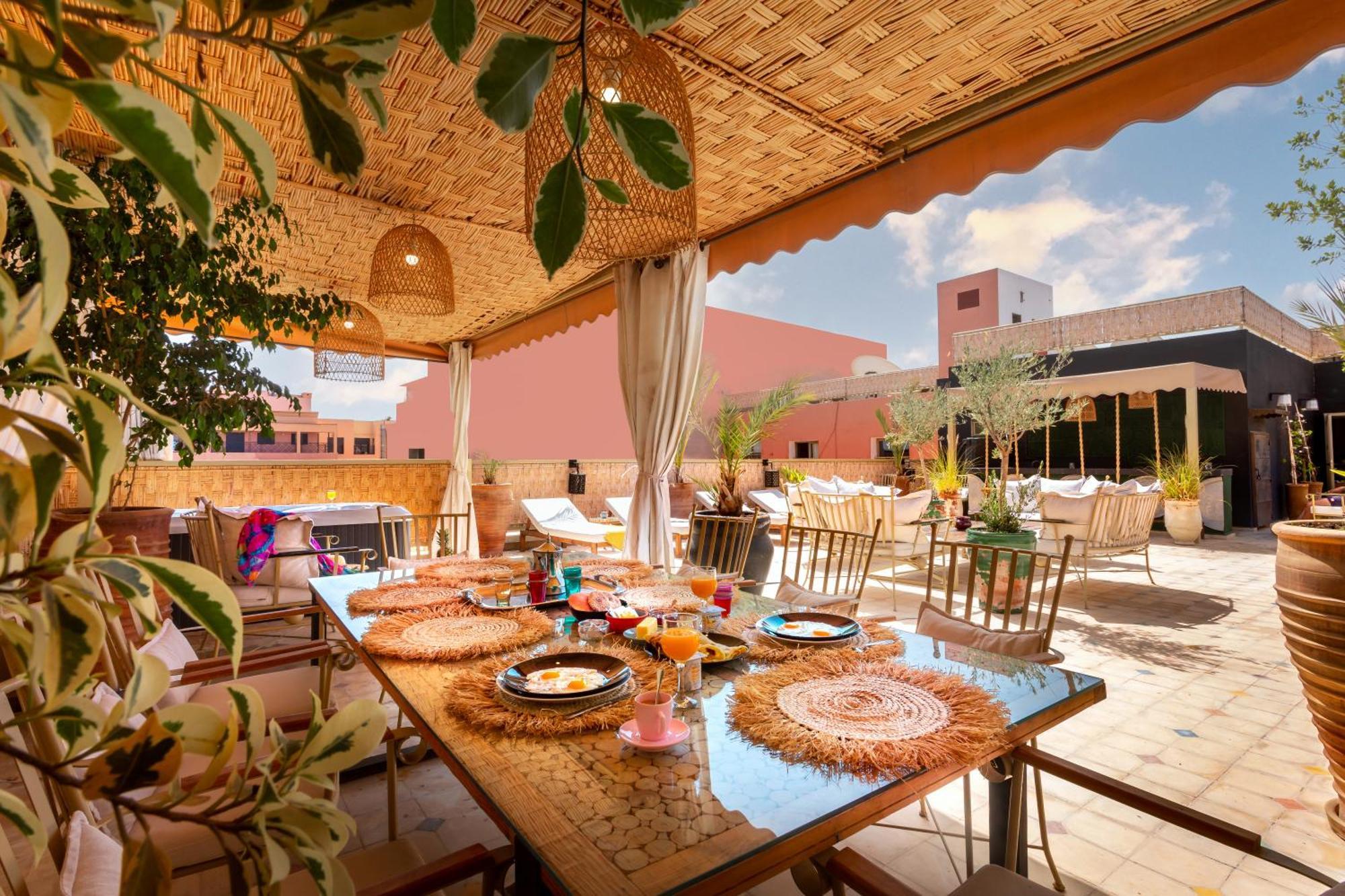 Les Tanneurs Penthouse Marrakech Leilighet Marrakesh Eksteriør bilde